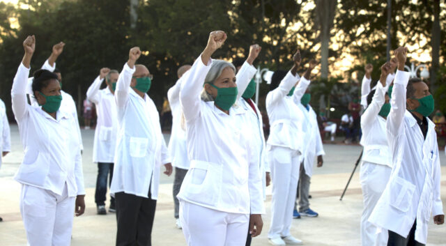 Campaign demands: Get out of Cuba’s way and let their doctors help treat Covid-19 in U.S.!