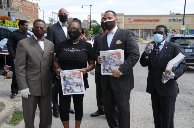 The FOI hit the streets with a divine message