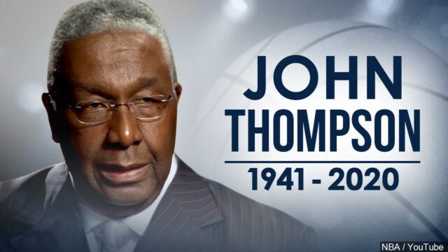 Coaching great John Thompson of Georgetown dead at 78