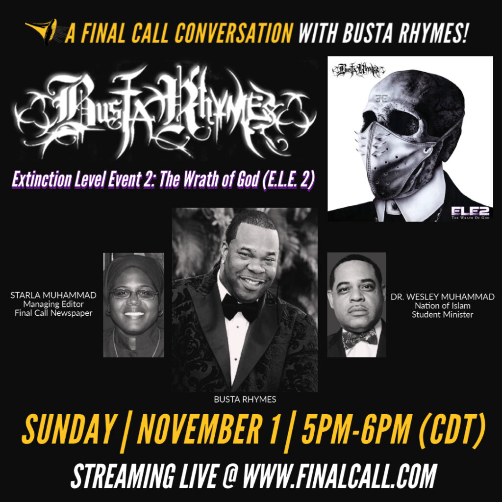 The vision behind Busta Rhymes’ new album A conversation with The