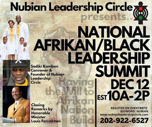 Seeking Black unity in a critical hour: Leadership Circle to convene summit