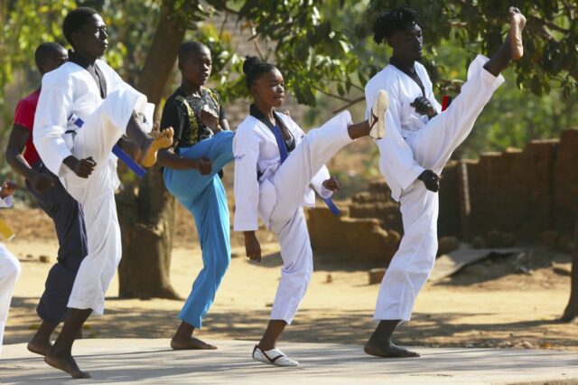 Zimbabwean teen teaches taekwondo to fight child marriage