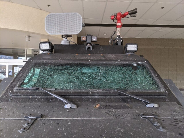 Cops injured, bottles thrown, cars trashed during violent party of hundreds in Colorado