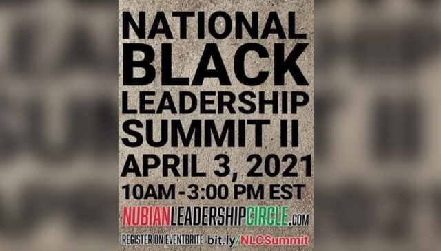 Get ready for National Black Leadership Summit II on April 3!