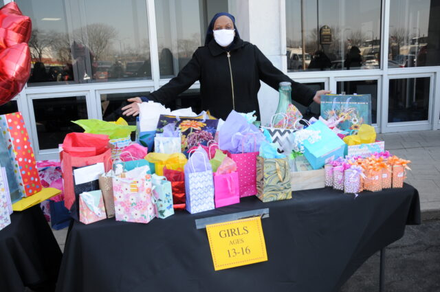 Children enjoy Saviours’ Day toy giveaway