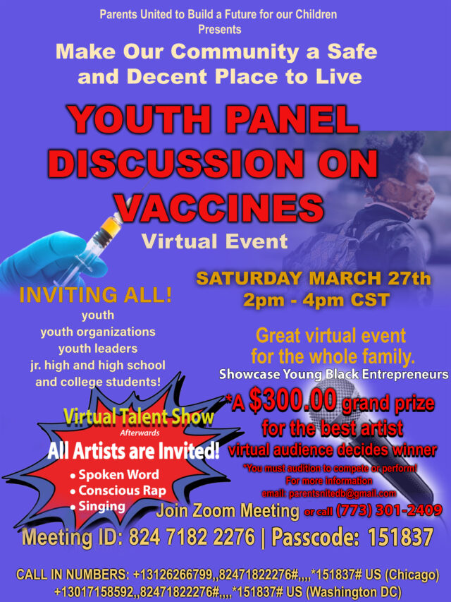 Covid-19 youth forum on experimental vaccines scheduled for March 27