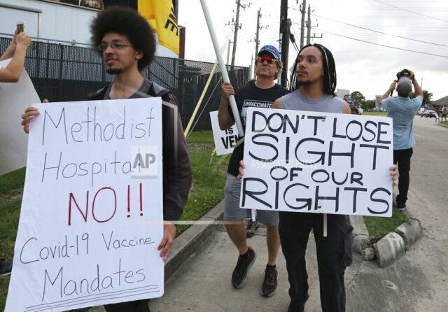 Houston hospital workers to appeal lawsuit dismissal