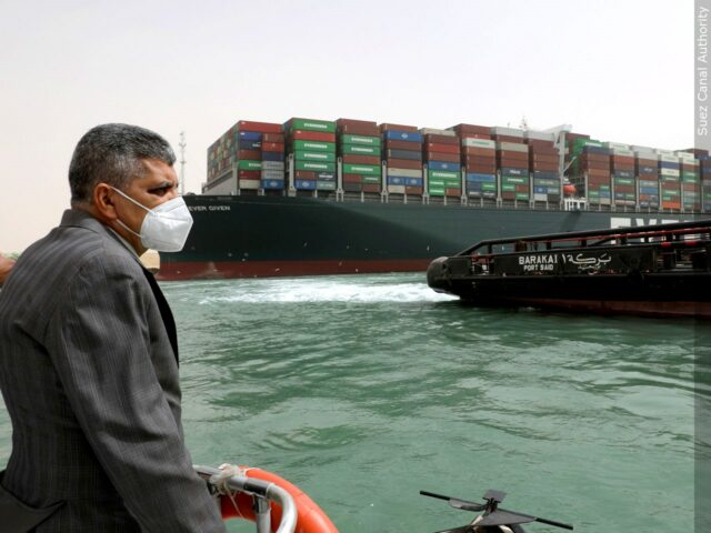 Early agreement reached in dispute over Suez Canal ship