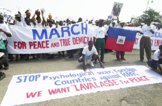 We say no to troops and more U.S. evildoing in Haiti