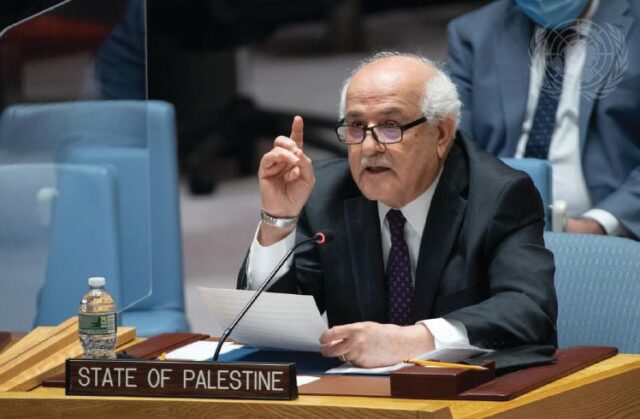 Failure to hold Israel to account emboldens regime to breach intl. law, Palestine tells UN