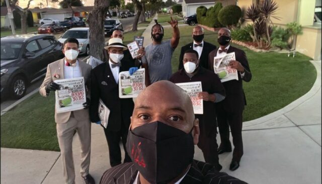 Men on a righteous mission