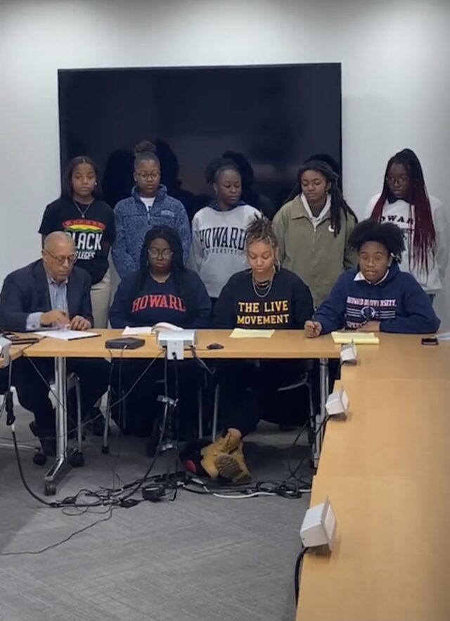Howard students, official reach protest-ending agreement
