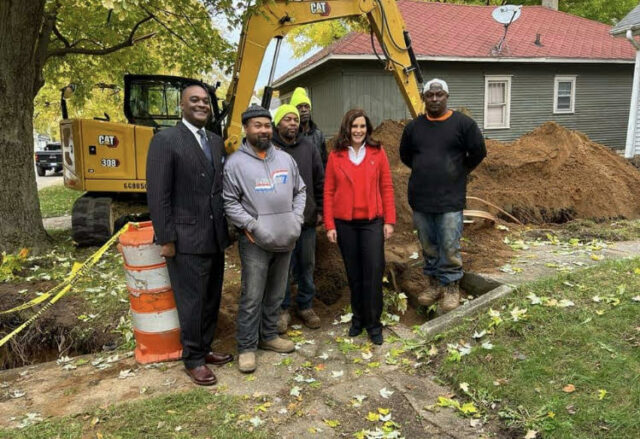 Getting the lead out: Benton Harbor mayor happy as work begins to replace aging city water pipes