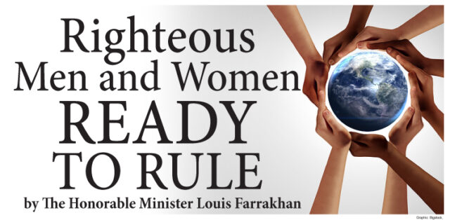 Righteous Men and Women Ready To Rule