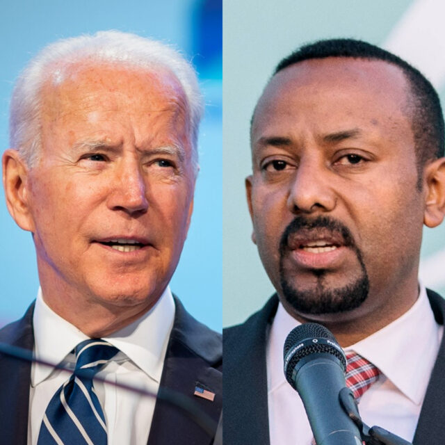Ethiopian drone strike kills 17 on day of Biden-Abiy call