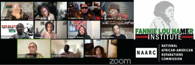 The direction and status of the Reparations Movement