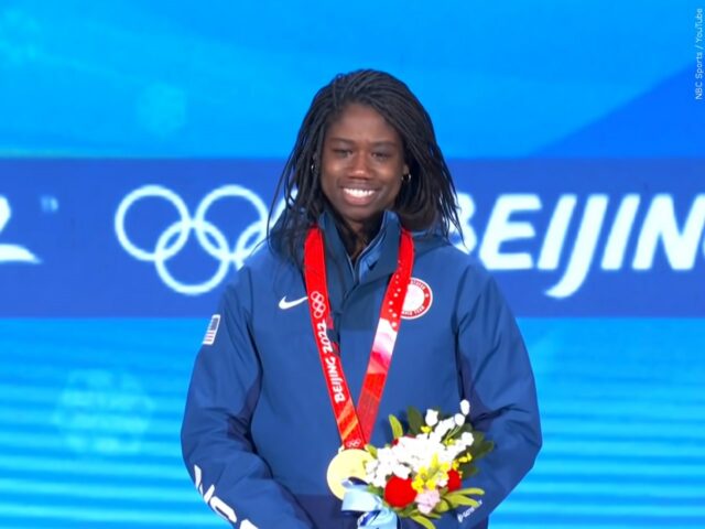 With her speedskating gold medal, Erin Jackson hopes to inspire more Black girls in Winter Sports