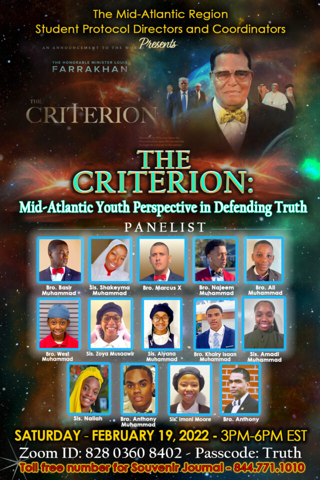 Muslim youth ‘Defend Farrakhan’ on virtual program