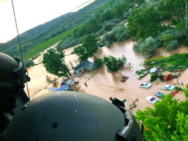 After Yellowstone, floodwaters menace Montana’s largest city