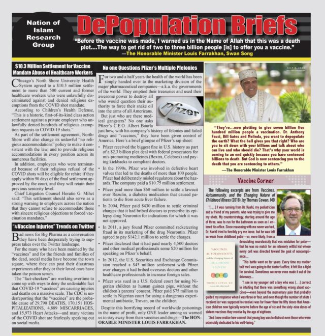 DePopulation Briefs – FCN4145
