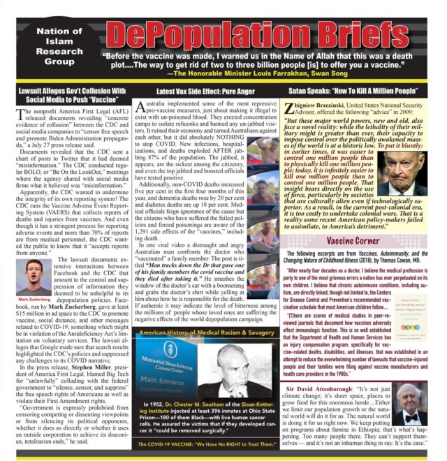 DePopulation Briefs – FCN4146