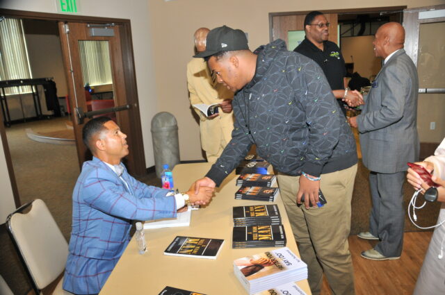 Student Minister Nuri Muhammad addresses youth in Gary, Ind.