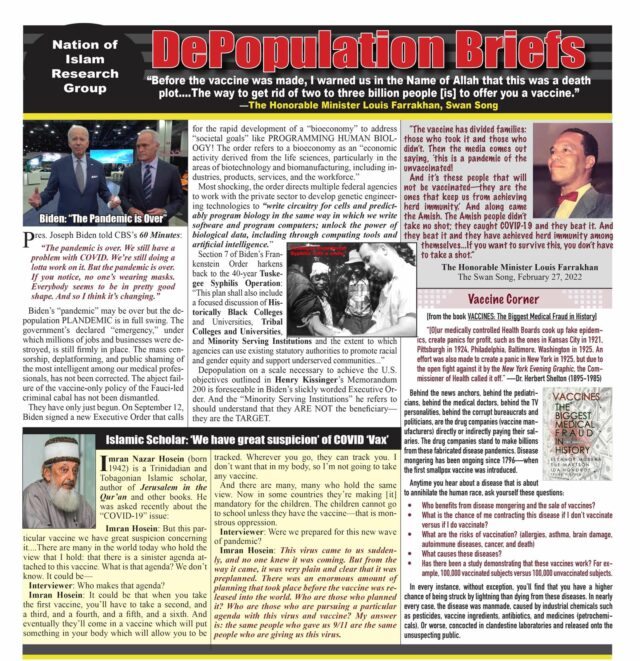 DePopulation Briefs – FCN 41-52