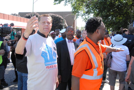 Supporters of Father Pfleger continue calls for his reinstatement