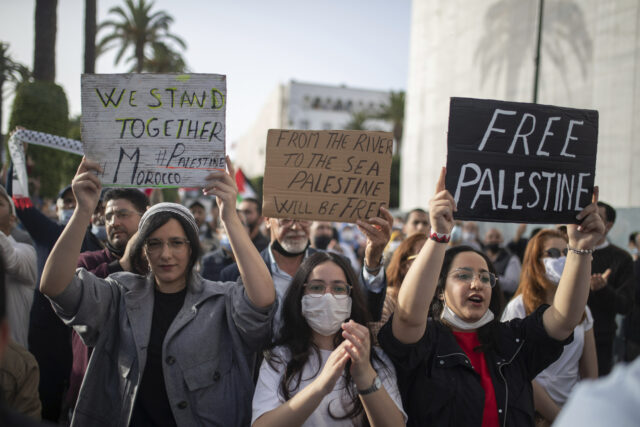 Anti-Israel protests held across Morocco against normalization with Tel Aviv regime