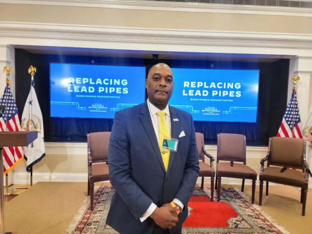 Mayor Marcus Muhammad represents Benton Harbor at White House Summit