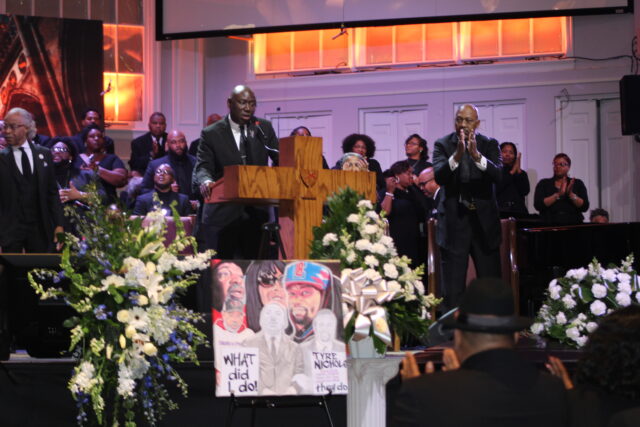 Amid the mourning, cries for justice at funeral for Tyre Nichols