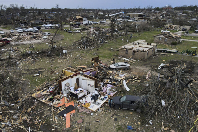 Tornadoes and storms devastate Mississippi and parts of South