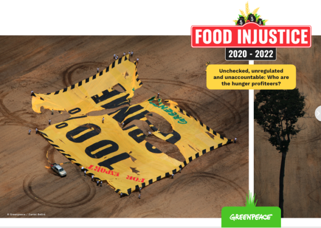 Rich multinationals profit from food sales while hunger in Africa soars