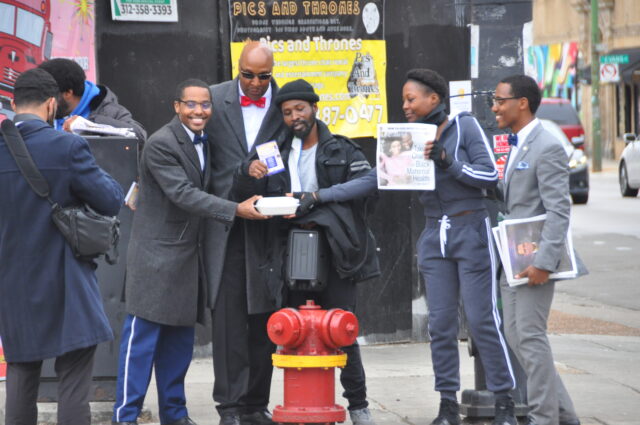 Feeding the multitudes in the spirit of love Minister Farrakhan donates 2,000 hot meals to several Black communities in Chicago