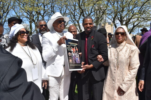 The Delfonics honored by the National R&B Music Society