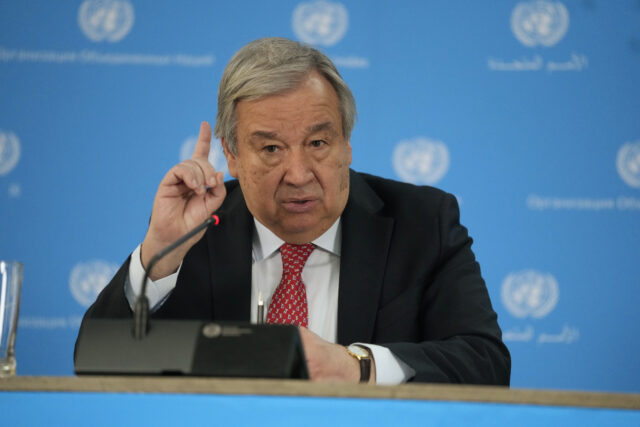 Secretary-General Guterres condemns Israel’s recent advancement of plans to build in occupied West Bank