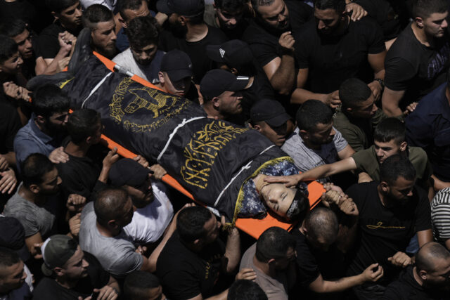 Sadness, anger in Palestine: Thousands mourn martyrs of Israeli raid on Jenin
