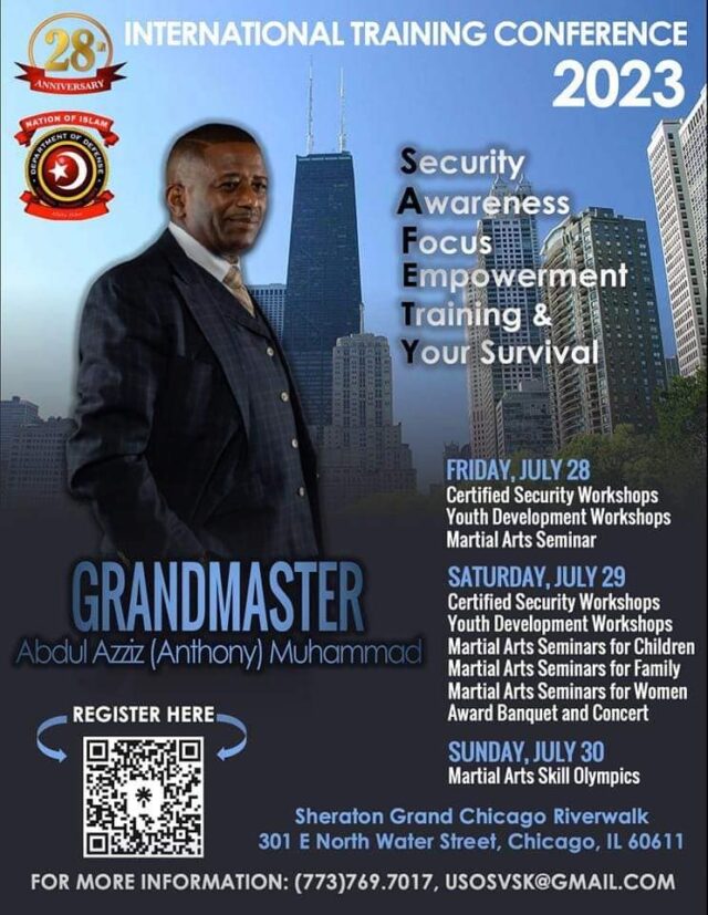 International Training Conference back in Chicago, July 28-30