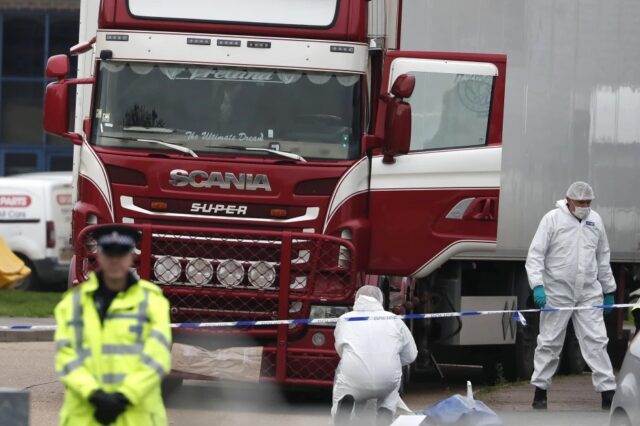 Smuggler sentenced to 12 years in deaths of 39 Vietnamese migrants who suffocated in truck