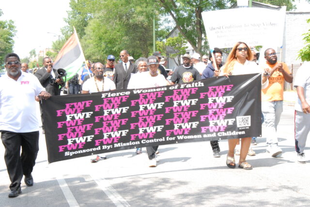 Peace Walk in Chicago’s Englewood community