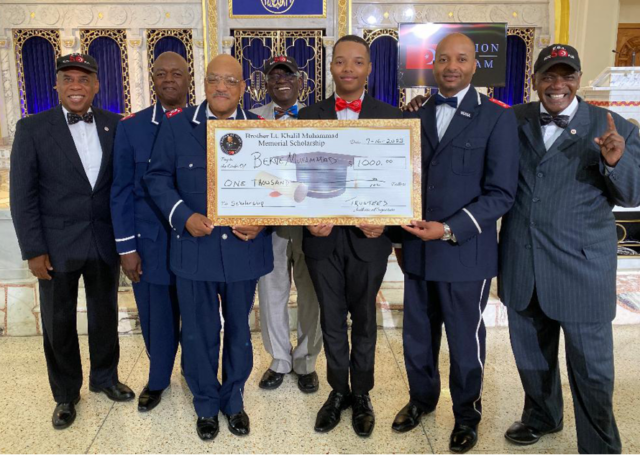 Second annual Lt. Khalil Muhammad Memorial Scholarship awarded to M.U.I. student