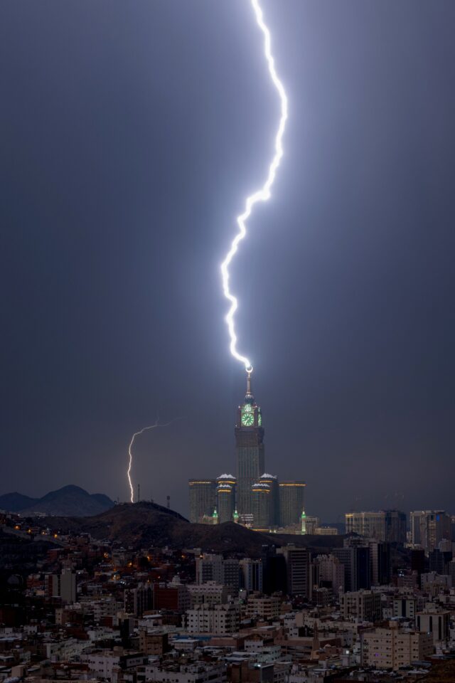 Lightning storms, floods and strong winds impact the Holy Land