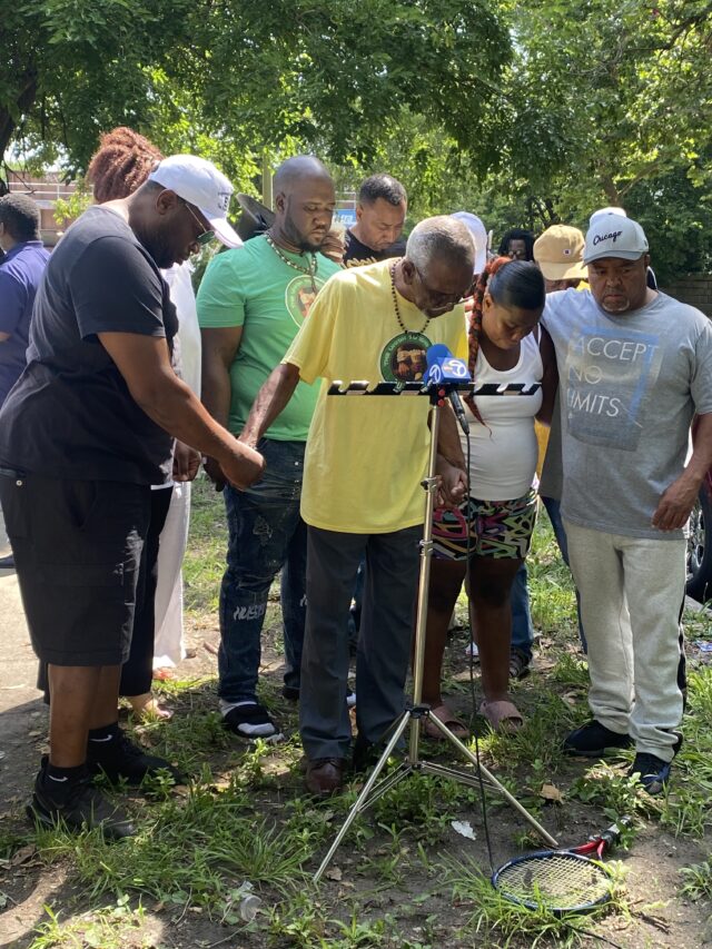 ‘I declare that our men stand up!’ Community stands in solidarity concerning increase in gun violence in Chicago