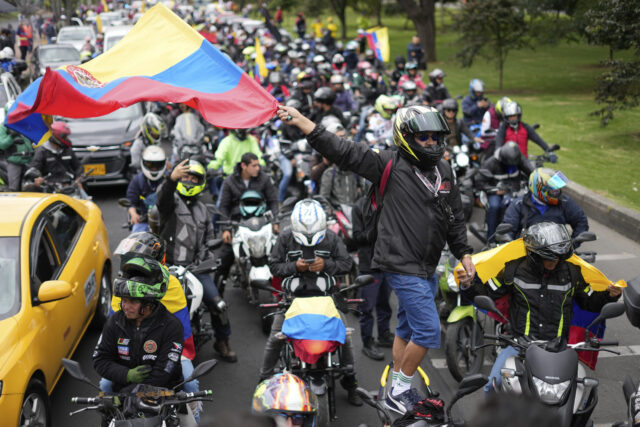 Thousands take to Colombia’s streets to protest 50 percent increase in gasoline prices