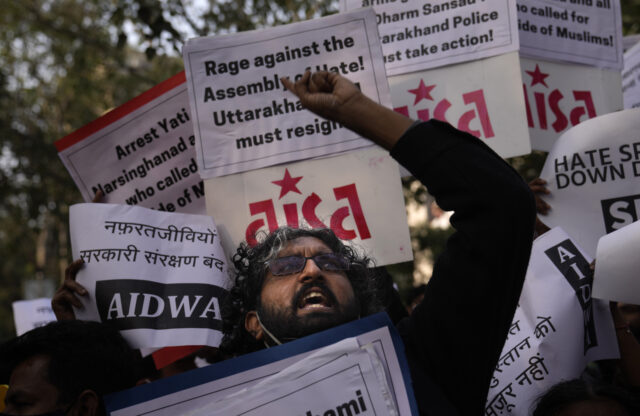 Muslims targeted every day in hate speech ‘gatherings’ in India: Report