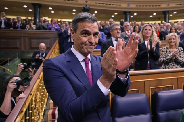 Spain’s Pedro Sánchez reelected prime minister despite controversy over amnesty for separatists
