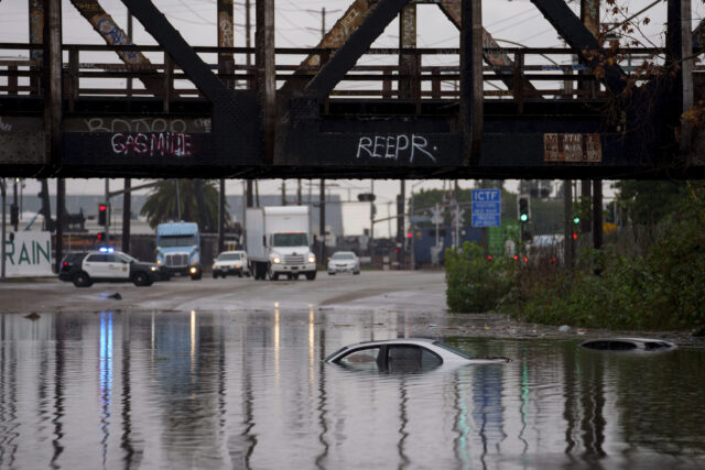 California pummeled by first of back-to-back atmospheric rivers