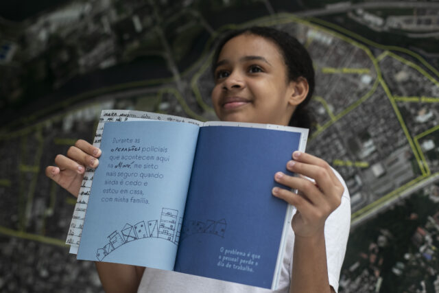 Book of drawings reflect regular violence shaping childrens’ lives in a Rio de Janeiro favela