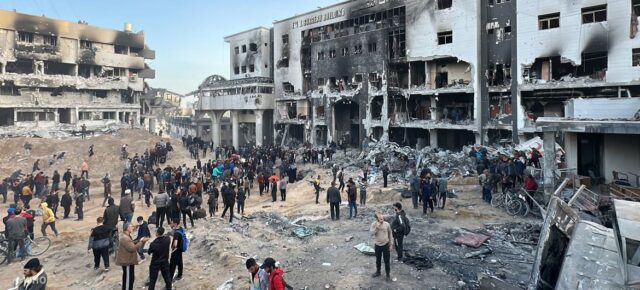 Mass graves in Gaza show victims’ hands were tied, says UN rights office