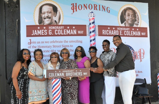 Woodlawn honors legacy of Coleman brothers with street-naming ceremony